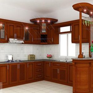 tủ bếp có bar