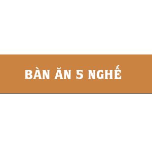 Bàn ăn 5 nghế