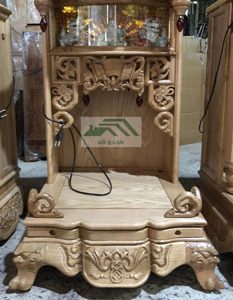 bàn thờ thần tài đẹp