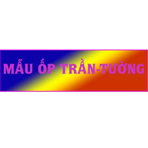 Mẫu ốp trần tường