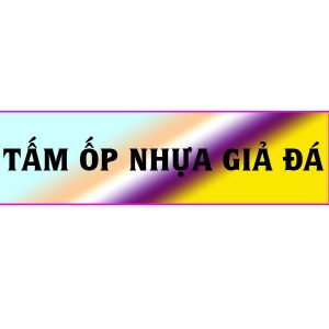 Tấm ốp nhựa giả đá