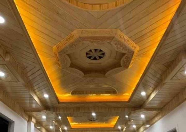 trần gỗ tự nhiên
